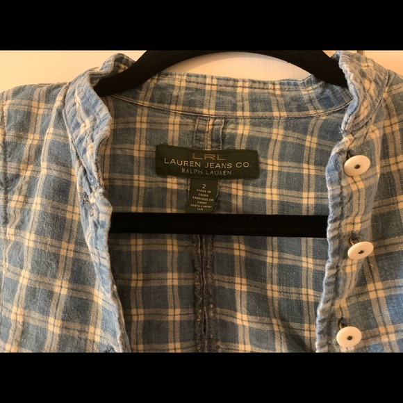vintage fitted Ralph Lauren blouse - Picture 3 of 3